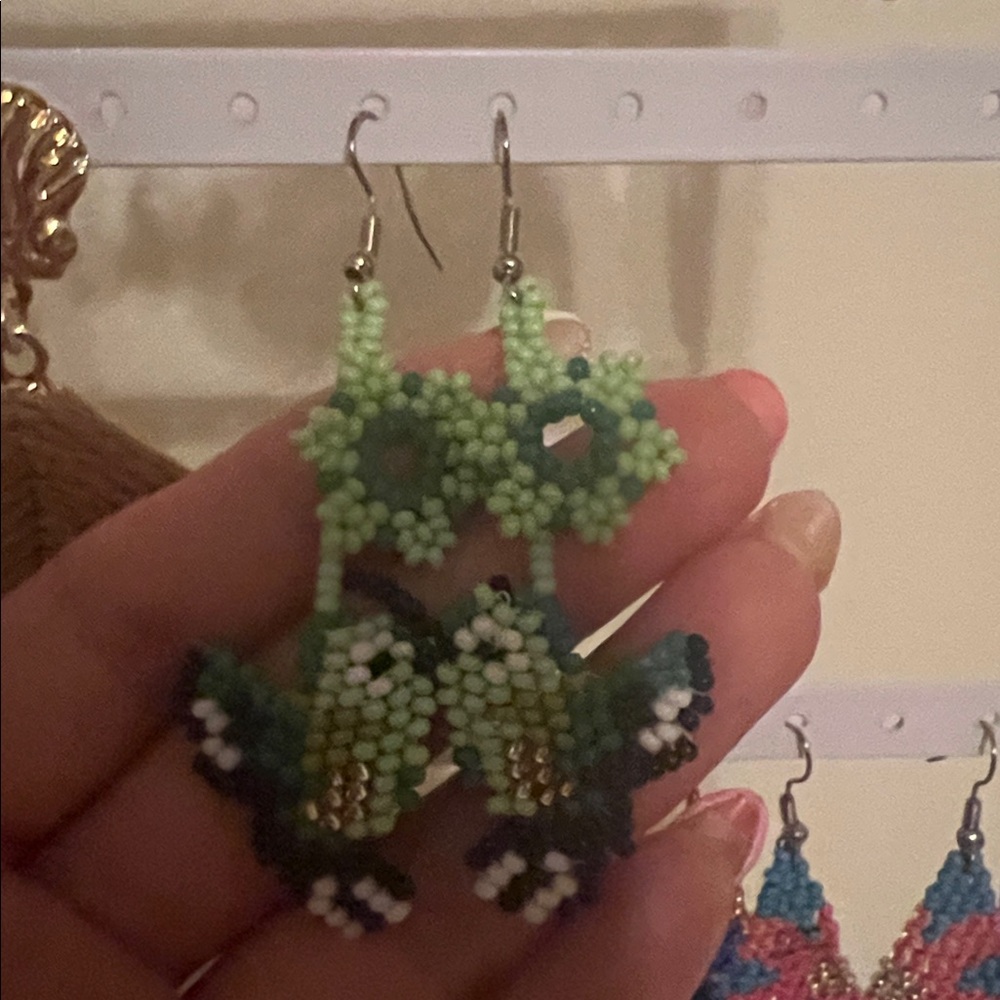 Handcrafted Beaded Earrings